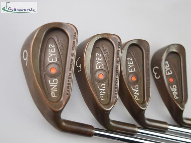 Ping Eye 2+ # 2 Iron Original Steel Shaft Orange Lie Angle